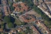 School aerial with parking layout