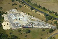 Oblique style aerial image